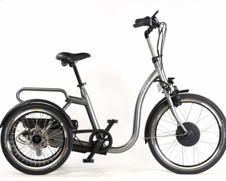 Huka City zijaanzicht gun-metal-silver